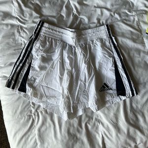 White Adidas short